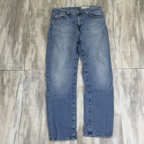 AG Anthropologie Ex-Boyfriend Slouch Slim Jean 25 - Picture 1 of 9